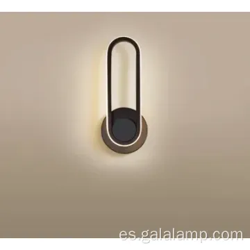 Luz de pared LED elegante para espacios de lectura acogedores